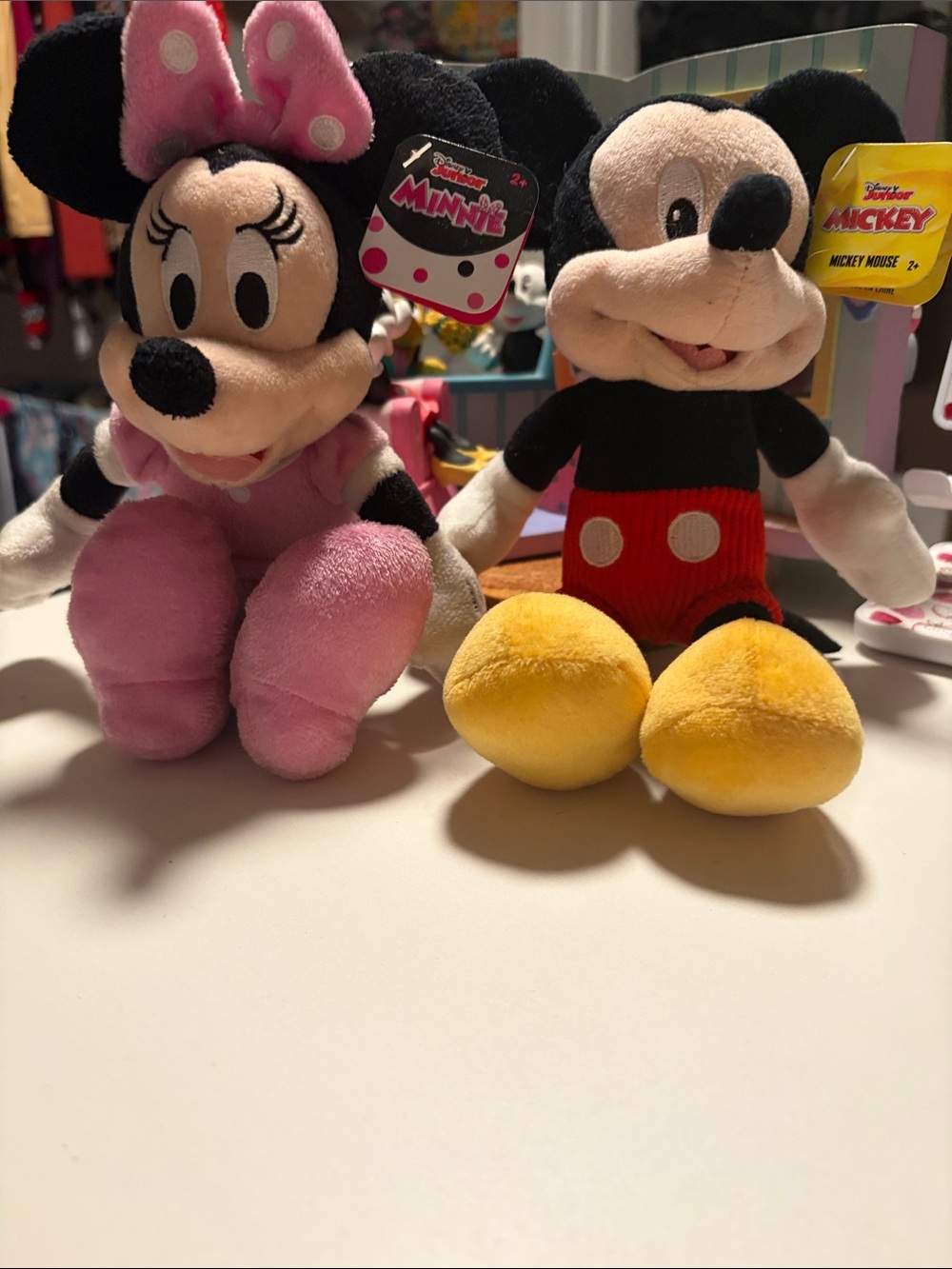 Disney Minnie Mouse Plush Toy - Pink Bow